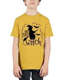 percent that witch 55# - witch - Youth Tee Unisex