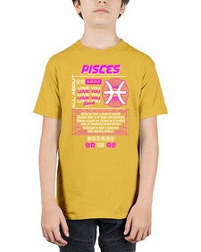 pisces 357# - pisces - Youth Tee Unisex