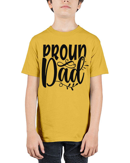 proud dad Style 37# - autism - Youth Tee Unisex