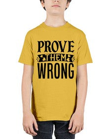 prove them wrong Style 79# - motivation - Youth Tee Unisex