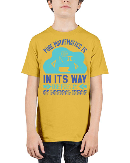 pure mathematics in its way 44# - pi - Youth Tee Unisex