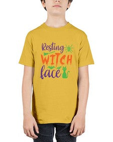 resting witch face 26# - witch - Youth Tee Unisex