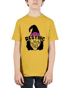resting witch face 27# - witch - Youth Tee Unisex