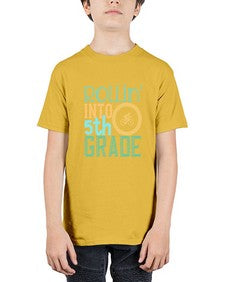 rollin into fifth grade 775# - fifth grade - Youth Tee Unisex