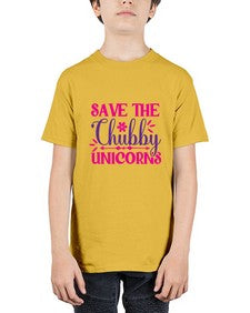 save the chubby unicorns 383# - unicorn - Youth Tee Unisex