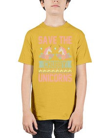 save the chubby unicorns 385# - unicorn - Youth Tee Unisex