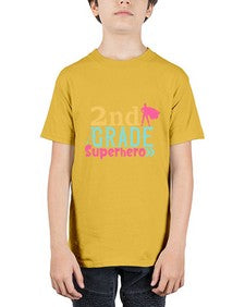 second Grade Superhero color 833# - second grade - Youth Tee Unisex