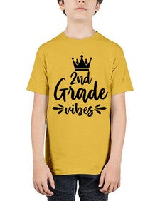 second Grade vibes 838# - second grade - Youth Tee Unisex