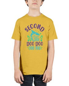 second grade doo doo 813# - second grade - Youth Tee Unisex