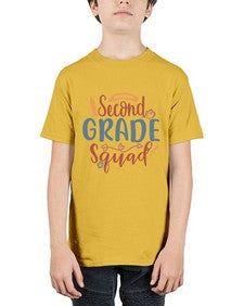 second grade squad 831# - second grade - Youth Tee Unisex