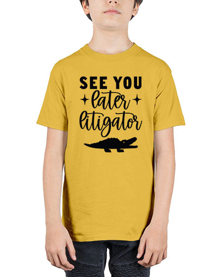 see you later litigator 1386# - lawyer - Youth Tee Unisex