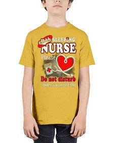 sleeping nurse 1402# - nurse - Youth Tee Unisex