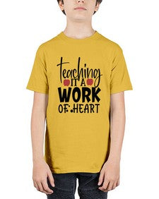 teaching it a work of heart Style 406# - teacher - Youth Tee Unisex