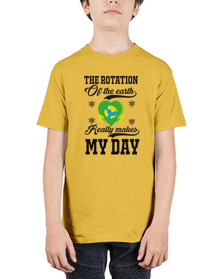 the rotation of the earth really makes my day 13# - nature - Youth Tee Unisex