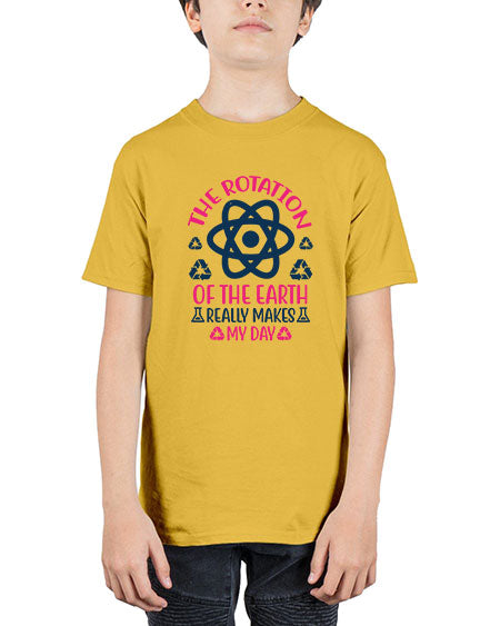 the rotation of the earth really makes my day 6# - nature - Youth Tee Unisex