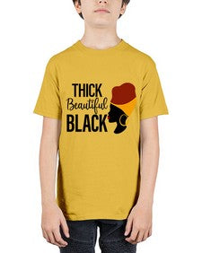 thick beautiful black Style 4# - black girls or women - Youth Tee Unisex