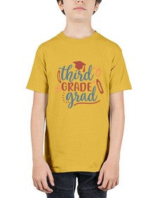 third grade grad 959# - third grade - Youth Tee Unisex