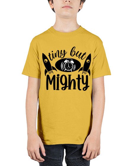 tiny but mighty 464# - baby - Youth Tee Unisex