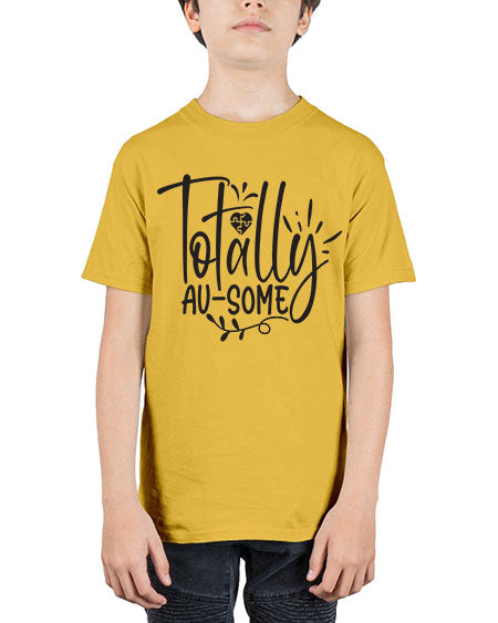 totally ausome Style 2# - autism - Youth Tee Unisex