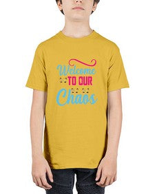 welcome to our chaos 545# - unicorn - Youth Tee Unisex