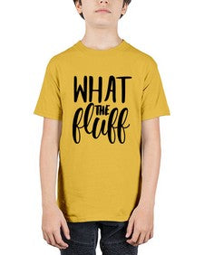 what the fluff 1246# - sassy - Youth Tee Unisex