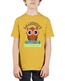whooos ready for second grade girl 1008# - second grade - Youth Tee Unisex