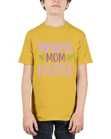 wife mom nurse 1641# - nurse - Youth Tee Unisex