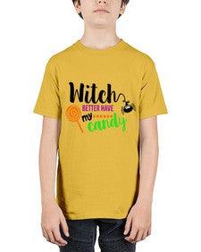witchbetterhavecandy 12# - witch - Youth Tee Unisex