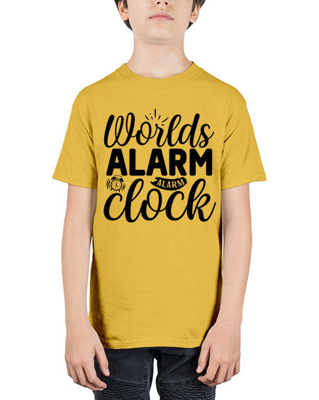 worlds cutest alarm clock 471# - baby - Youth Tee Unisex