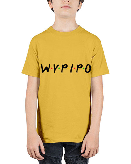 wypipo 7# - black words and phrases - Youth Tee Unisex
