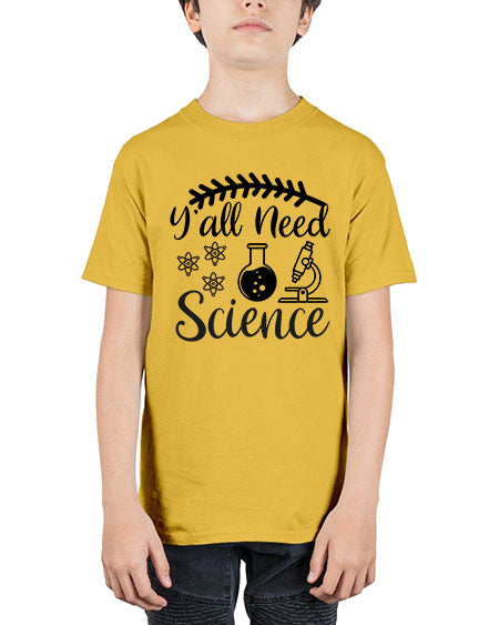 yall need science 9# - general science - Youth Tee Unisex