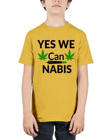 yes we cannabis 1262# - marijuana - Youth Tee Unisex