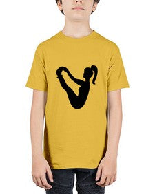 yoga pose  633# - yoga - Youth Tee Unisex