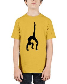 yoga pose  634# - yoga - Youth Tee Unisex