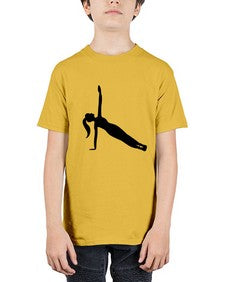 yoga pose  637# - yoga - Youth Tee Unisex