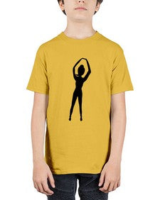 yoga pose  639# - yoga - Youth Tee Unisex