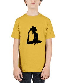 yoga pose  641# - yoga - Youth Tee Unisex