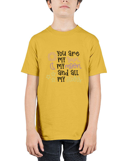 youaremysunmymoonandallmystars 1# - moon - Youth Tee Unisex