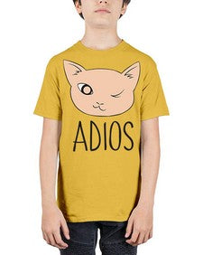 Adios - cats - Youth Tee Unisex
