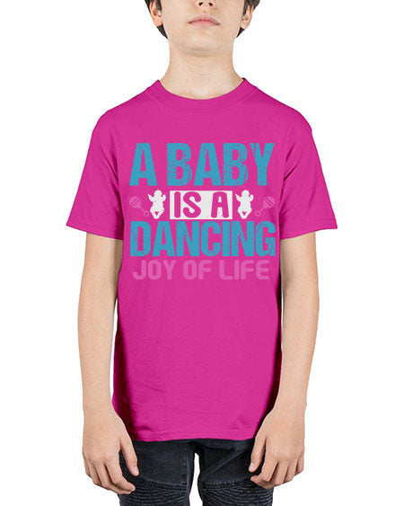 A baby is a dancing joy of life Style 3# - baby - Youth Tee Unisex