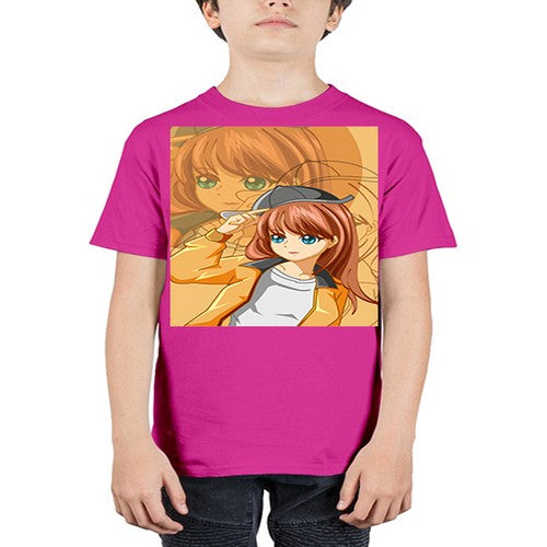 A beautiful girl 118# - anime - Youth Tee Unisex