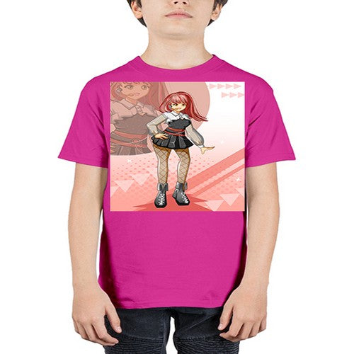 A beautiful idol girl in stage 115# - anime - Youth Tee Unisex