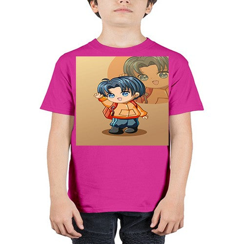 A cute boy with package 127# - anime - Youth Tee Unisex