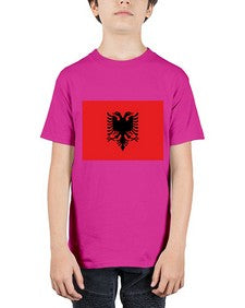 Albania 300# - world flags - Youth Tee Unisex