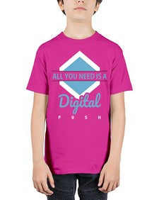 All You Need is a Digital Push 29# - internet - Youth Tee Unisex