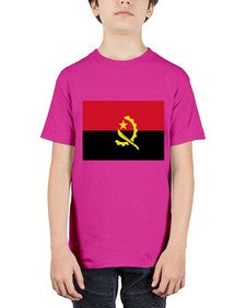 Angola 329# - world flags - Youth Tee Unisex