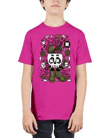Army Skull Head 240# - skull and bones - Youth Tee Unisex