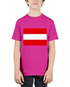 Austria 384# - world flags - Youth Tee Unisex