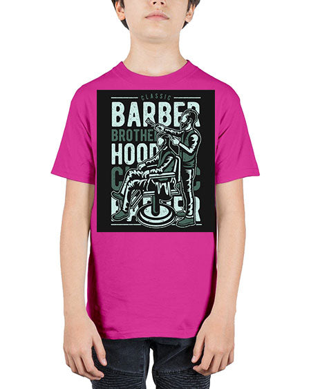 Barber Brotherhood587# - barber - Youth Tee Unisex