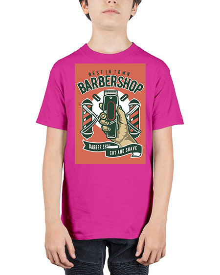 Barbershop590# - barber - Youth Tee Unisex